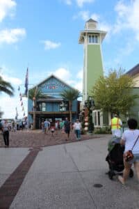 The Boathouse restaurant on the water at Disney Springs, Orlando