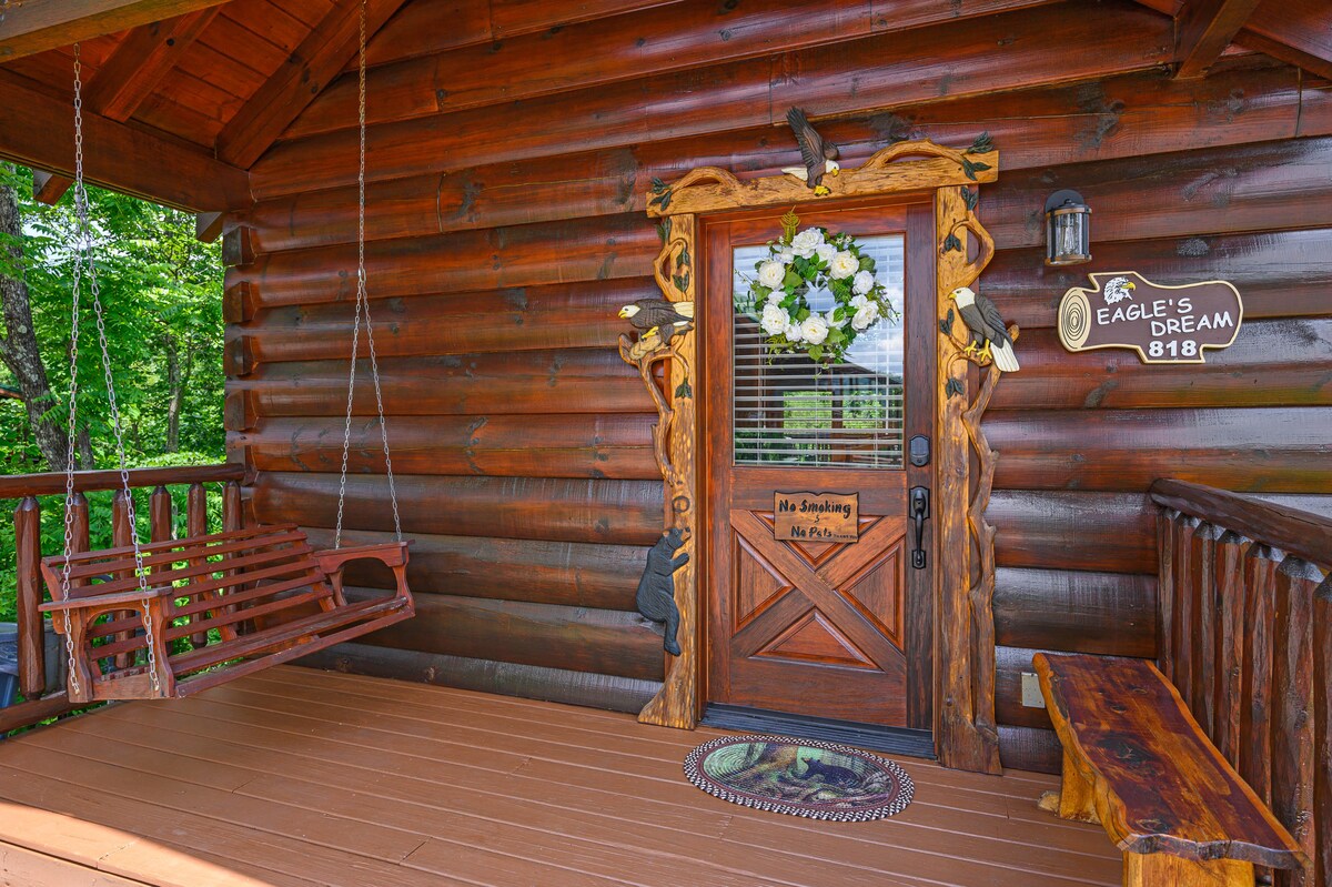 Welcome to Eagle’s Dream! Home for your next Great Smoky Mountains adventure!